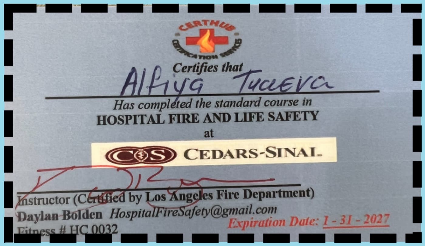 Hospital Fire and Life Safety
